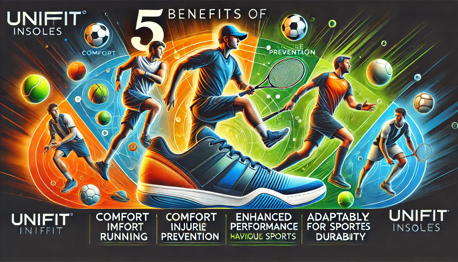 Les 5 bienfaits du port de semelles UniFit pour la pratique sportive